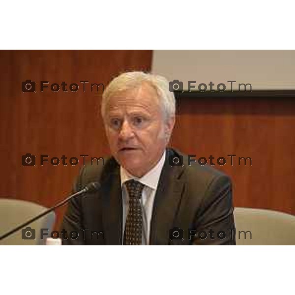 Tiziano Manzoni/LaPresse 15-5- 2025 Italia Cronaca BergamoBergamo Fiera da Luciano Patelli (presidente),