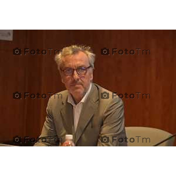 Tiziano Manzoni/LaPresse 15-5- 2025 Italia Cronaca BergamoBergamo Fiera da sx Angelo Colombo