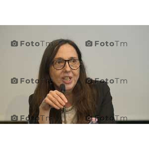 Tiziano Manzoni/LaPresse 15-5- 2025 Italia Cronaca Bergamo Accdemia Carrara Bergamo donazioni Carla Bonfichi dell\'Autoritratto di Bartolomeo Nazari collezione Molinari Pradelli Maria Luisa Pacelli direttrice Fondazione Accademia Carrara