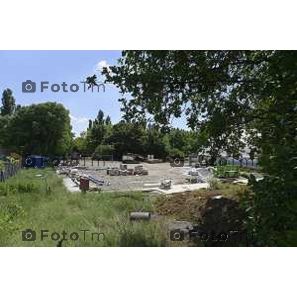 Bergamo Loreto ex centro tennis lavori ristrutturazione