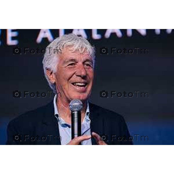 Tiziano Manzoni/LaPresse 20-5- 2025 Italia Cronaca Bergamo Bergamo Assemblea del Comitato Piccola Industria di Confindustria 2025 Oscar Panseri e i saluti di Gian Piero Gasperini.