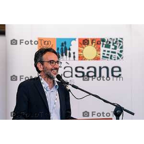 Tiziano Manzoni/LaPresse 22-5- 2025 Italia Cronaca Bergamo Meeting Nazionale della Rete Italiana Città Sane OMS Lamberto Bertolle