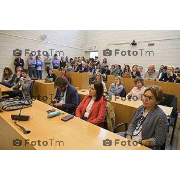 Tiziano Manzoni/LaPresse 23-5- 2025 Italia Cronaca Bergamo Bergamo Commemorazione Falcone in tribunale in corte D\'assise