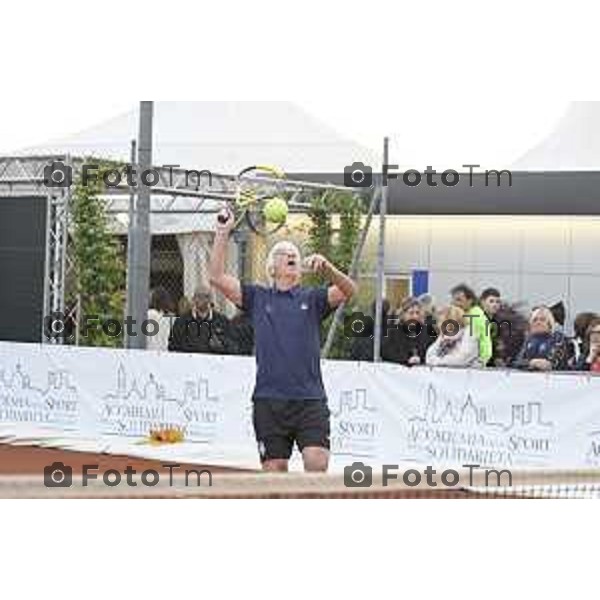 Tiziano Manzoni/LaPresse 23-5- 2025 Italia Cronaca Bergamo Bergamo Gasperini ospite dell’Accademia dello Sport De Roon e De Ketelaere