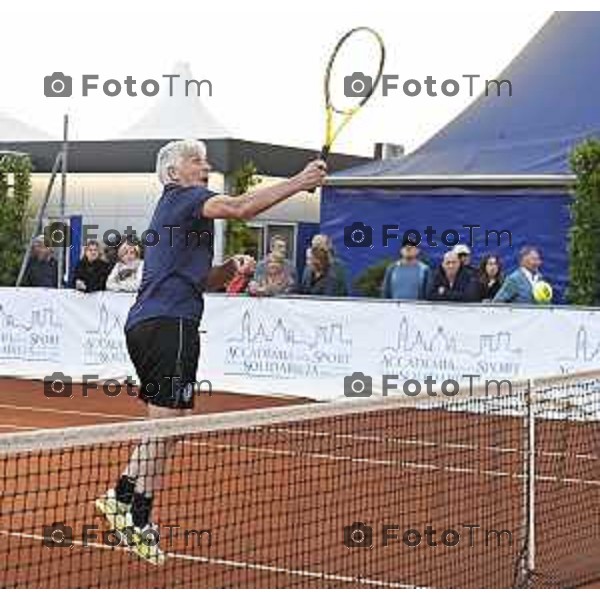 Tiziano Manzoni/LaPresse 23-5- 2025 Italia Cronaca Bergamo Bergamo Gasperini ospite dell’Accademia dello Sport De Roon e De Ketelaere