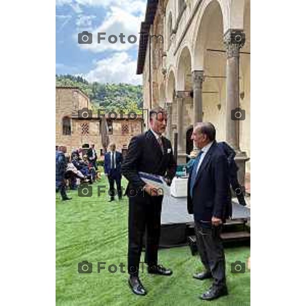 Tiziano Manzoni/LaPresse 25-5- 2025 Italia Cronaca Bergamo venticinquesimo anniversario della scomparsa di Marzio Tremaglia “Marzio: Identità, Politica, Cultura”.