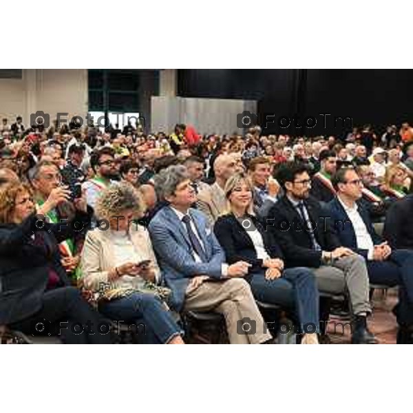 Tiziano Manzoni/LaPresse 24-5- 2025 Italia Cronaca Premio Costruiamo il Futuro Bergamo: sabato evento finale con Lupi, Carnevali, l\'attore Giorgio e tanti altri