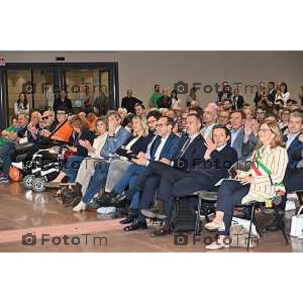 Tiziano Manzoni/LaPresse 24-5- 2025 Italia Cronaca Premio Costruiamo il Futuro Bergamo: sabato evento finale con Lupi, Carnevali, l\'attore Giorgio e tanti altri