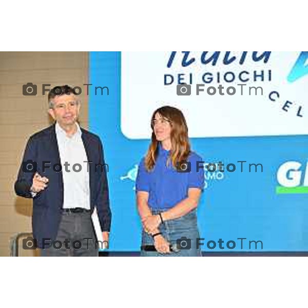 Tiziano Manzoni/LaPresse 24-5- 2025 Italia Cronaca Premio Costruiamo il Futuro Bergamo: sabato evento finale con Lupi, Carnevali, l\'attore Giorgio e tanti altri