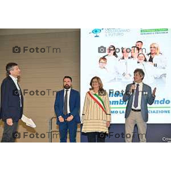 Tiziano Manzoni/LaPresse 24-5- 2025 Italia Cronaca Premio Costruiamo il Futuro Bergamo: sabato evento finale con Lupi, Carnevali, l\'attore Giorgio e tanti altri