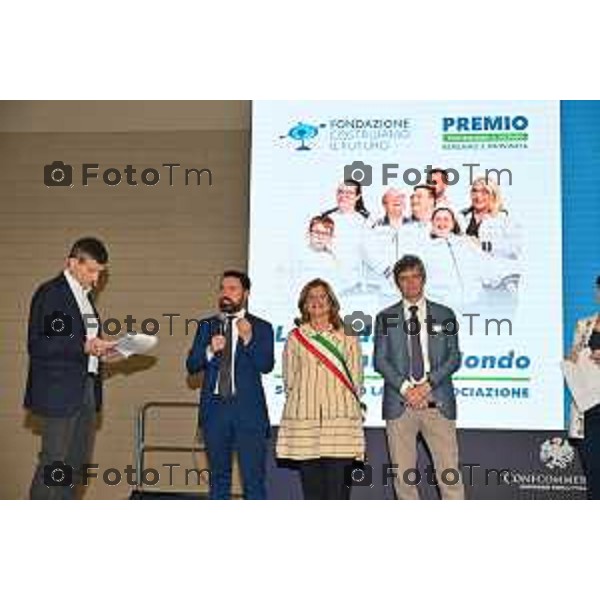 Tiziano Manzoni/LaPresse 24-5- 2025 Italia Cronaca Premio Costruiamo il Futuro Bergamo: sabato evento finale con Lupi, Carnevali, l\'attore Giorgio e tanti altri