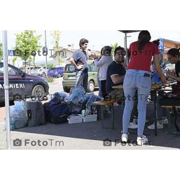Tiziano Manzoni/LaPresse 28-5- 2025 Italia Cronaca Bagnatica Bg Esplosione villetta figa di gas il giorno dopo sopraluoghi