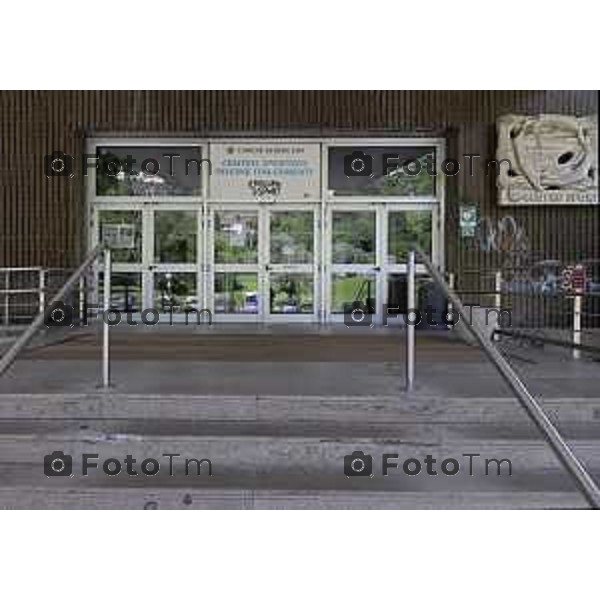 Tiziano Manzoni/LaPresse 31-5- 2025 Italia Cronaca Bergamo Impianti sportivi Italcementi piscine esterne e interne 2025 ultimo giorno dopo il lavoro di rinnovo che durera due anni