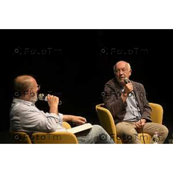 Tiziano Manzoni/LaPresse 3-6- 2025 Italia Cronaca BergamoBergamo Cult! – Auditorium di Piazza della Libertà Davide Ferrario presenta il libro