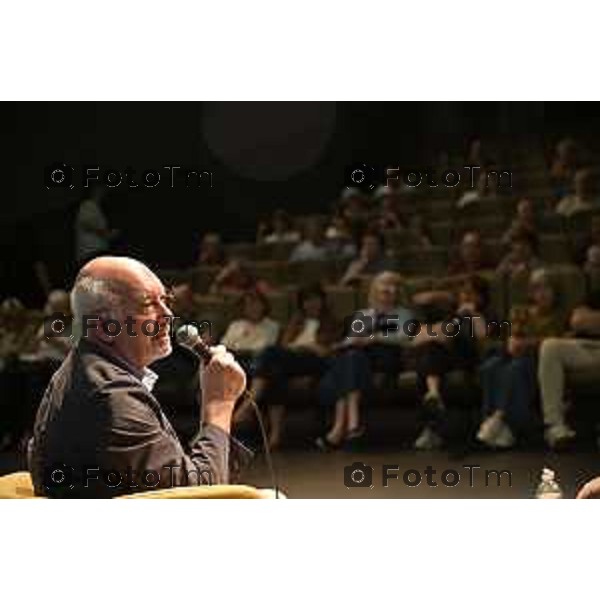 Tiziano Manzoni/LaPresse 3-6- 2025 Italia Cronaca BergamoBergamo Cult! – Auditorium di Piazza della Libertà Davide Ferrario presenta il libro