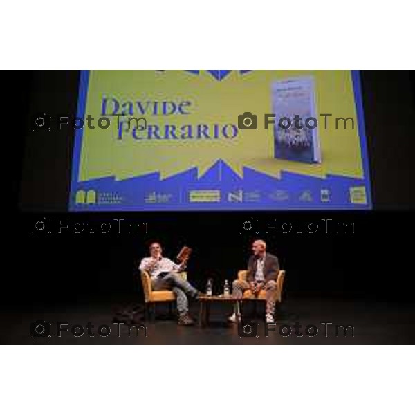 Tiziano Manzoni/LaPresse 3-6- 2025 Italia Cronaca BergamoBergamo Cult! – Auditorium di Piazza della Libertà Davide Ferrario presenta il libro