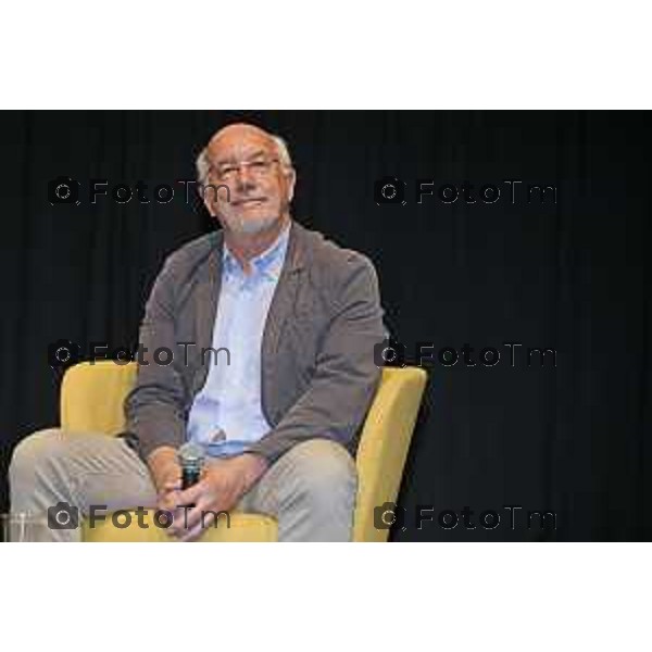 Tiziano Manzoni/LaPresse 3-6- 2025 Italia Cronaca BergamoBergamo Cult! – Auditorium di Piazza della Libertà Davide Ferrario presenta il libro