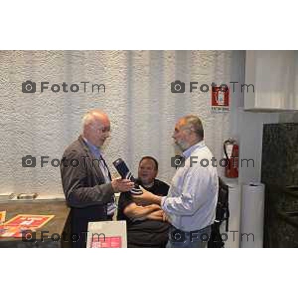 Tiziano Manzoni/LaPresse 3-6- 2025 Italia Cronaca BergamoBergamo Cult! – Auditorium di Piazza della Libertà Davide Ferrario presenta il libro