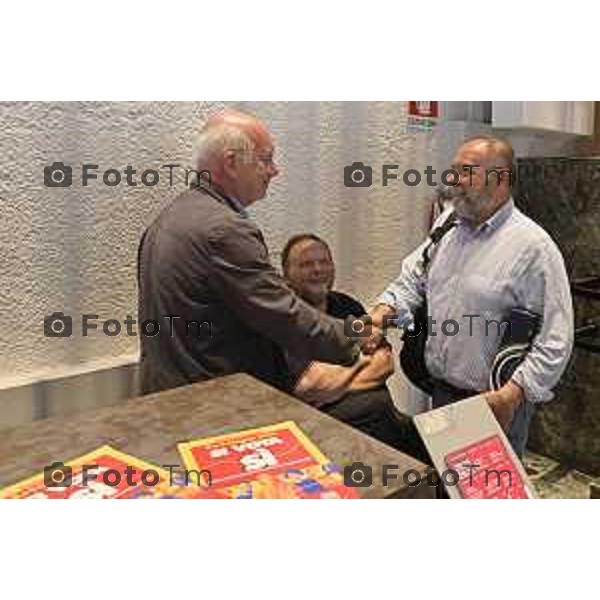 Tiziano Manzoni/LaPresse 3-6- 2025 Italia Cronaca BergamoBergamo Cult! – Auditorium di Piazza della Libertà Davide Ferrario presenta il libro