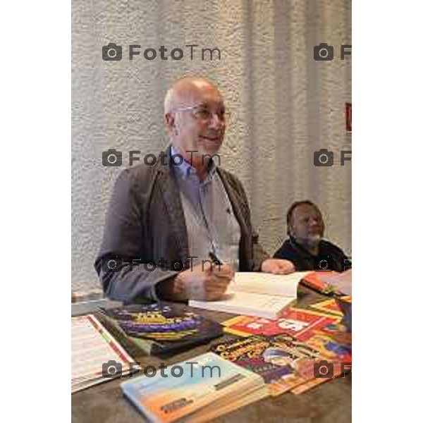 Tiziano Manzoni/LaPresse 3-6- 2025 Italia Cronaca BergamoBergamo Cult! – Auditorium di Piazza della Libertà Davide Ferrario presenta il libro