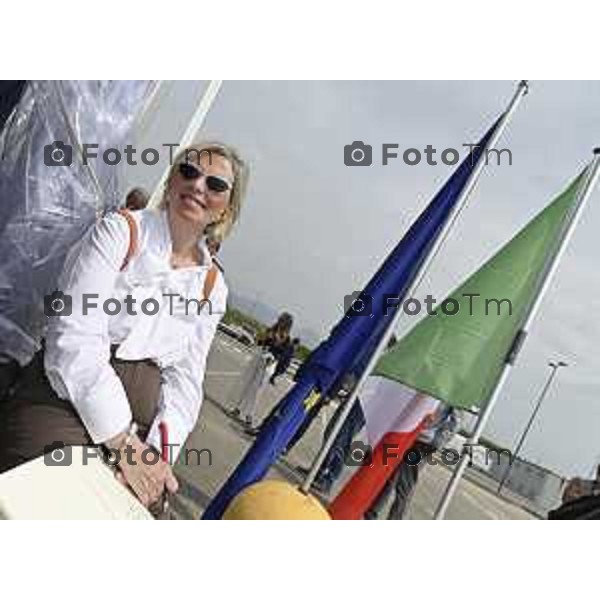 Tiziano Manzoni/LaPresse 4-6- 2025 Italia Cronaca Inaugurazione uffici Agenzia delle Dogane e dei Monopoli Parco Logistico Aeroporto Milano Bergamo