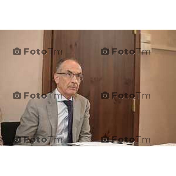 Tiziano Manzoni/LaPresse 4-6- 2025 Italia Cronaca Bergamo mostra Attraverso l’Italia. Fotografie di Pepi Merisio museo fotografia Sestini