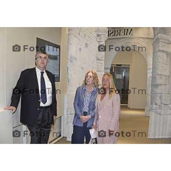 Tiziano Manzoni/LaPresse 4-6- 2025 Italia Cronaca Bergamo mostra Attraverso l’Italia. Fotografie di Pepi Merisio museo fotografia Sestini