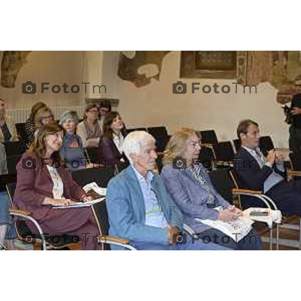 Tiziano Manzoni/LaPresse 4-6- 2025 Italia Cronaca Bergamo mostra Attraverso l’Italia. Fotografie di Pepi Merisio museo fotografia Sestini