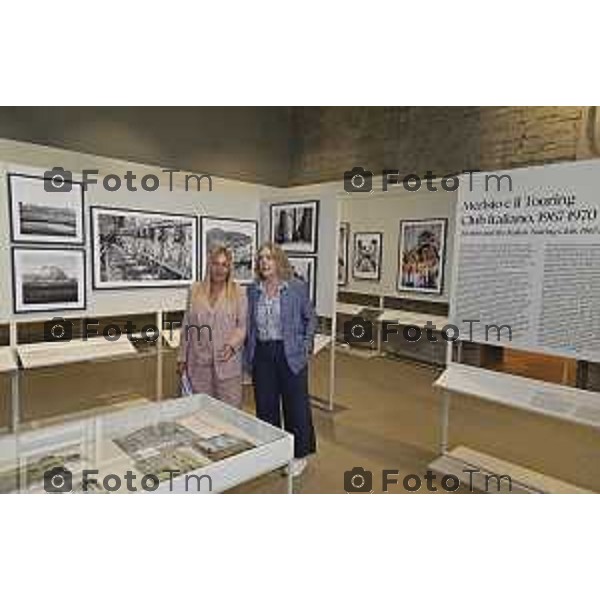 Tiziano Manzoni/LaPresse 4-6- 2025 Italia Cronaca Bergamo mostra Attraverso l’Italia. Fotografie di Pepi Merisio museo fotografia Sestini
