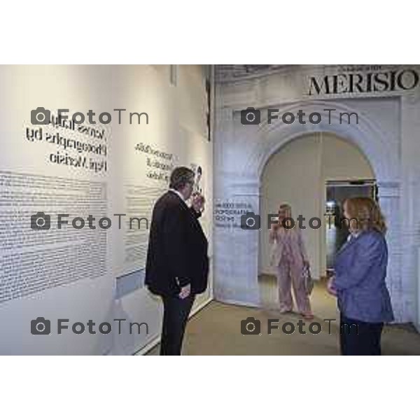 Tiziano Manzoni/LaPresse 4-6- 2025 Italia Cronaca Bergamo mostra Attraverso l’Italia. Fotografie di Pepi Merisio museo fotografia Sestini