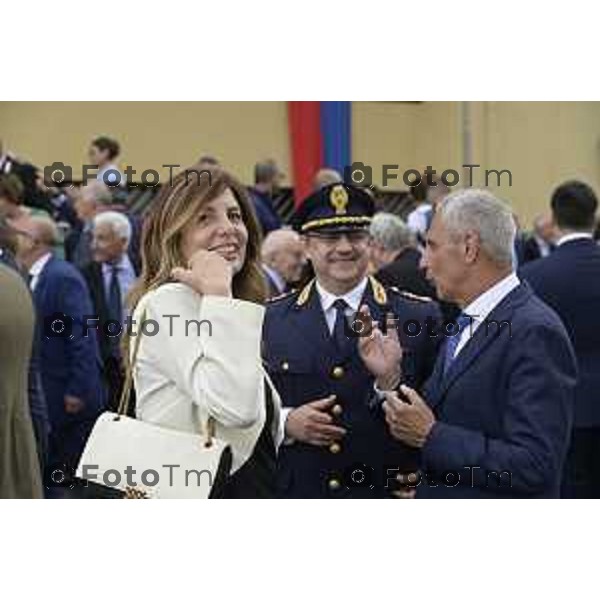 Tiziano Manzoni/LaPresse 5-6 2025 Italia Cronaca BergamoBergamo Fest dell\'arma dei carabinieri Raffaella Latorraca