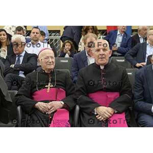 Tiziano Manzoni/LaPresse 5-6 2025 Italia Cronaca BergamoBergamo Fest dell\'arma dei carabinieri Raffaella Latorraca
