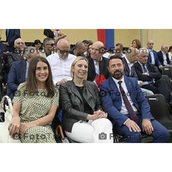 Tiziano Manzoni/LaPresse 5-6 2025 Italia Cronaca BergamoBergamo Fest dell\'arma dei carabinieri Raffaella Latorraca
