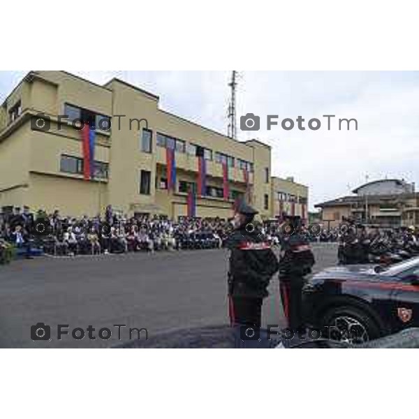 Tiziano Manzoni/LaPresse 5-6 2025 Italia Cronaca BergamoBergamo Fest dell\'arma dei carabinieri Raffaella Latorraca