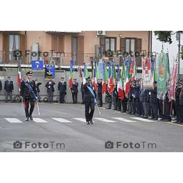 Tiziano Manzoni/LaPresse 5-6 2025 Italia Cronaca BergamoBergamo Fest dell\'arma dei carabinieri Raffaella Latorraca