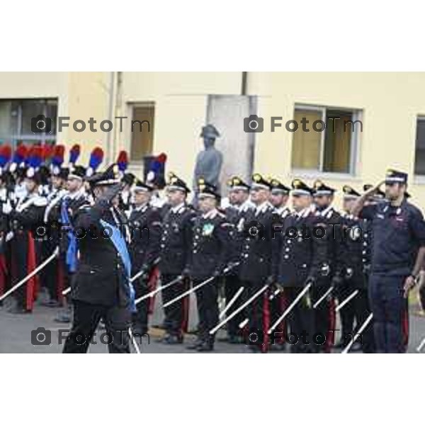Tiziano Manzoni/LaPresse 5-6 2025 Italia Cronaca BergamoBergamo Fest dell\'arma dei carabinieri Raffaella Latorraca