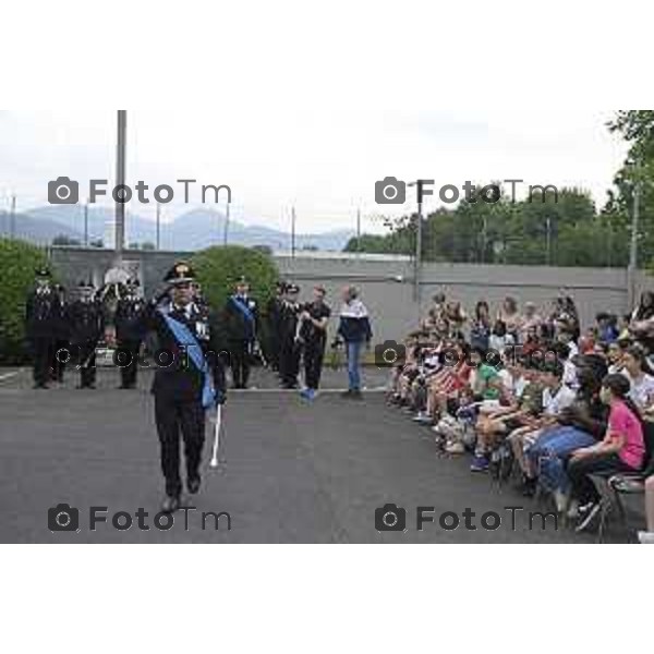 Tiziano Manzoni/LaPresse 5-6 2025 Italia Cronaca BergamoBergamo Fest dell\'arma dei carabinieri Raffaella Latorraca