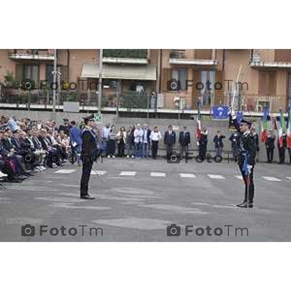 Tiziano Manzoni/LaPresse 5-6 2025 Italia Cronaca BergamoBergamo Fest dell\'arma dei carabinieri Raffaella Latorraca