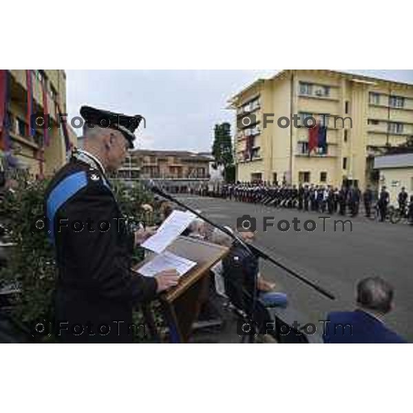 Tiziano Manzoni/LaPresse 5-6 2025 Italia Cronaca BergamoBergamo Fest dell\'arma dei carabinieri Raffaella Latorraca
