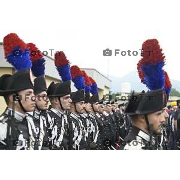 Tiziano Manzoni/LaPresse 5-6 2025 Italia Cronaca BergamoBergamo Fest dell\'arma dei carabinieri Raffaella Latorraca