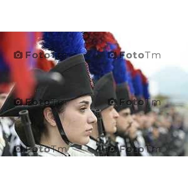 Tiziano Manzoni/LaPresse 5-6 2025 Italia Cronaca BergamoBergamo Fest dell\'arma dei carabinieri Raffaella Latorraca