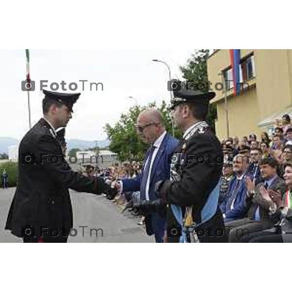 Tiziano Manzoni/LaPresse 5-6 2025 Italia Cronaca BergamoBergamo Fest dell\'arma dei carabinieri Raffaella Latorraca