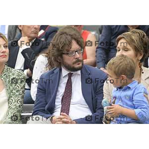 Tiziano Manzoni/LaPresse 5-6 2025 Italia Cronaca BergamoBergamo Fest dell\'arma dei carabinieri Raffaella Latorraca