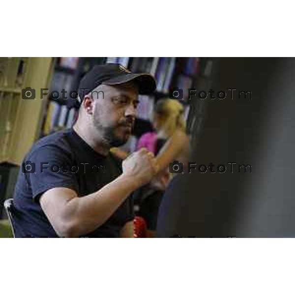 Tiziano Manzoni/LaPresse 7-6- 2025 Italia Cronaca Grassobio Bergamo Intervista all’artista Andrea Mastrovito