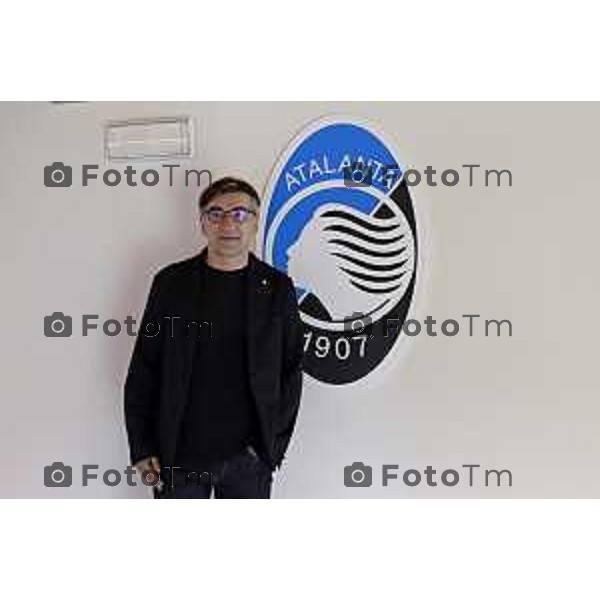 Tiziano Manzoni/LaPresse 19-06- 2025 Bergamo, Italia Sport Zingonia Bg presentazione Ivan jJuric nuovo mister Atalanta 2025 Dea in conferenza stampa. Presenti i vertici societari dell’Atalanta al gran completo, con l’Amministratore Delegato Luca Percassi, il Presidente Antonio Percassi e il co-chairman Stephen Pagliuca.