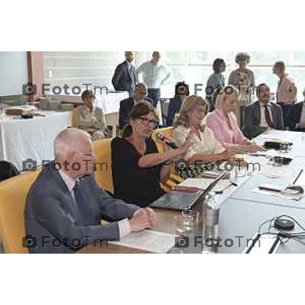 Tiziano Manzoni/LaPresse 10-6- 2025 Italia Cronaca Bergamo "NewMed: la medicina per la società che cambia". Nuovo programma di formazione promosso da UniMiB, UniBg, ASST Papa Giovanni XXIII, FERB e Fondazione ANTHEM.