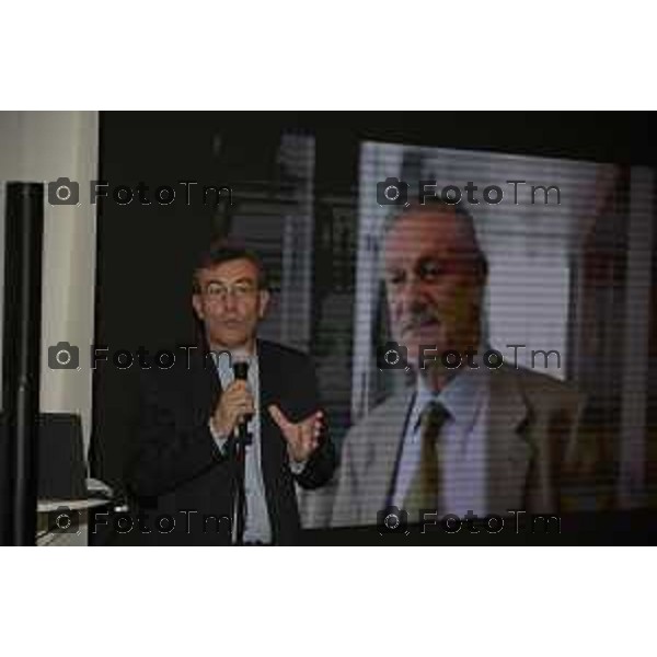 Tiziano Manzoni/LaPresse 12-6- 2025 Italia Cronaca Bergamo Bergamo Inaugurazione Laboratori ITS Move Academy La sindca Elena Carnevali nei nuovi laboratori