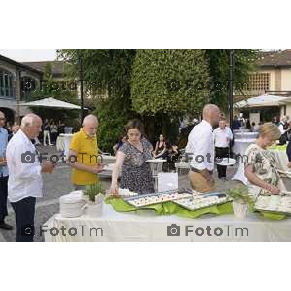 Tiziano Manzoni/LaPresse 13-6 2025 Italia Cronaca BergamoSolidarieta Oncologia Sociale SOS D\'Alessio Andrea cena annuale