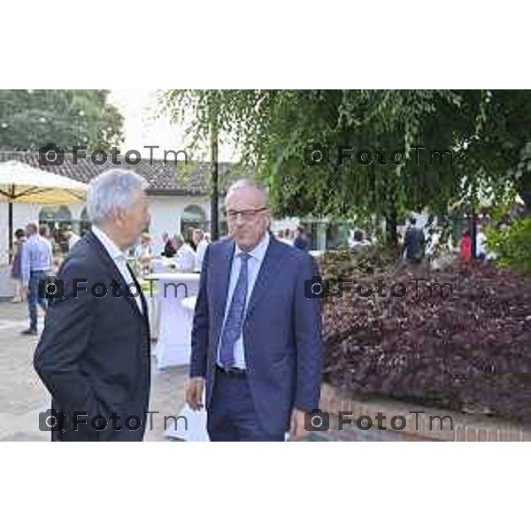 Tiziano Manzoni/LaPresse 13-6 2025 Italia Cronaca BergamoSolidarieta Oncologia Sociale SOS D\'Alessio Andrea cena annuale
