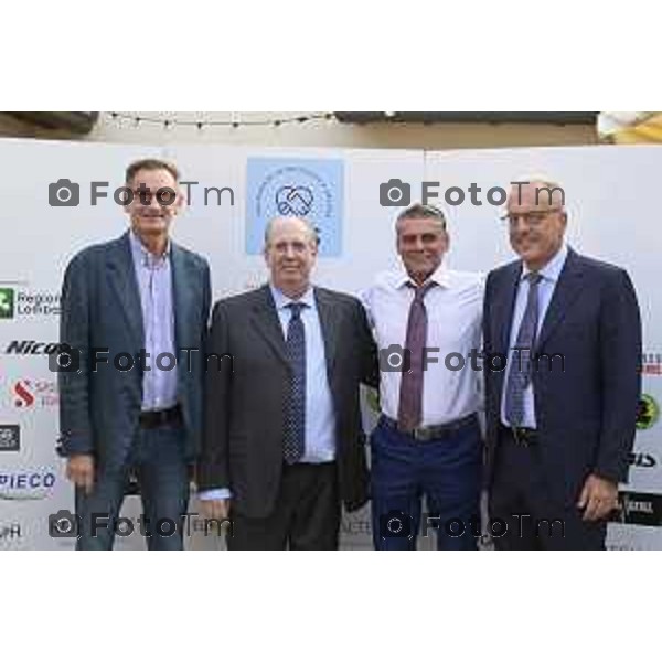 Tiziano Manzoni/LaPresse 13-6 2025 Italia Cronaca BergamoSolidarieta Oncologia Sociale SOS D\'Alessio Andrea cena annuale